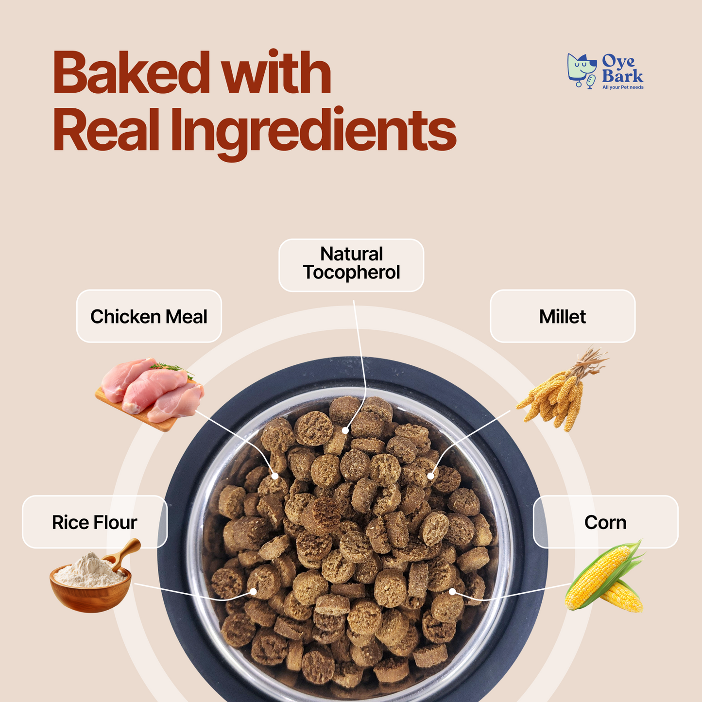 BarkBite Dog Food - 2kg