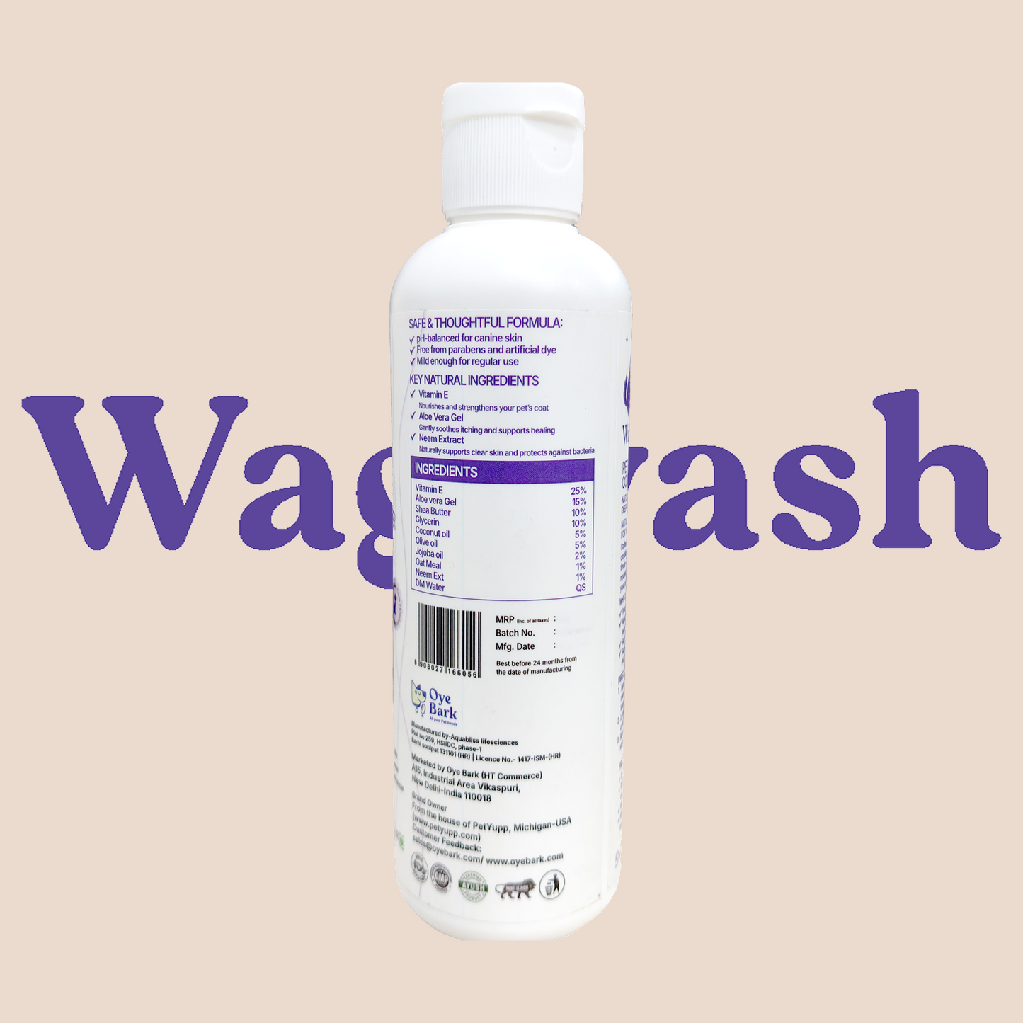 WagWash Organic Pet Conditioner - 200ml