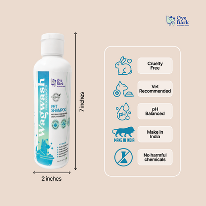 WagWash Organic Pet Shampoo - 200ml