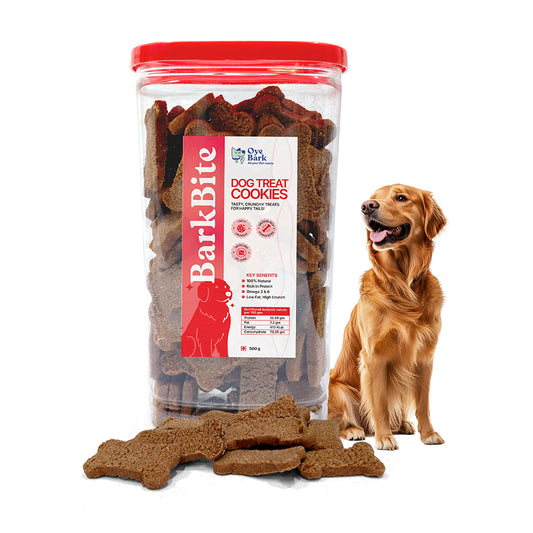 BarkBite Dog Treats - Cookies (500g)