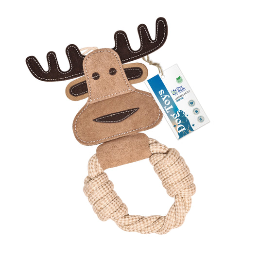 Moose Leather Dog Toy