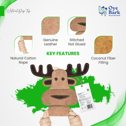 Moose Leather Dog Toy