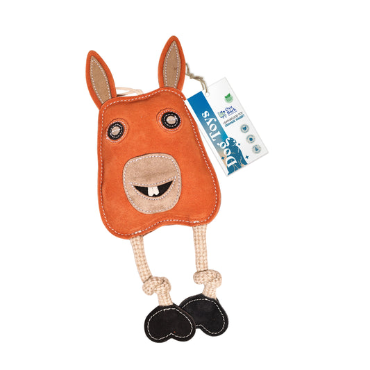 Orange Rabbit Chew Toy